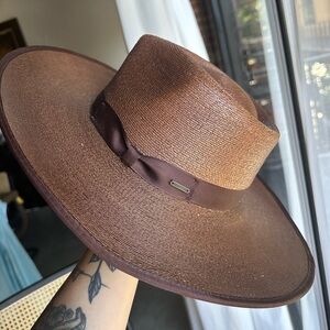BRIXTON JO STRAW RANCHER HAT LIMITED